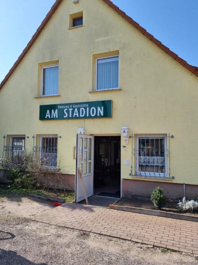 Pension Am Stadion Koelleda Exterior foto